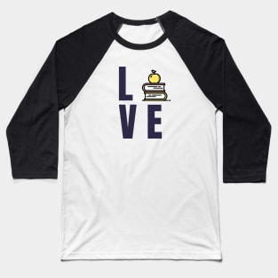 Book Love Baseball T-Shirt